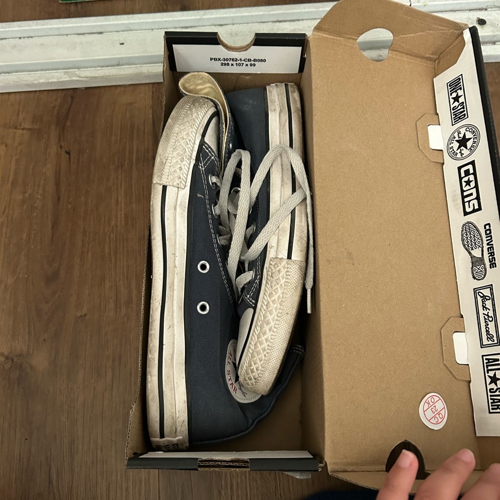 Converse Navy High-Top Sneakers